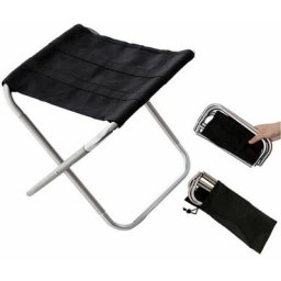 Naxunnn - Mini Campingstuhl Stuhl tragbare faltbare faltbare Sitzplätze Ultra -leichter Stuhl,