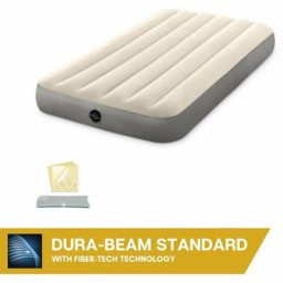 Intex - Luftmatratze Single-High - 1 Person - 99x191x25 cm (BxLxH) - Beige - Beige