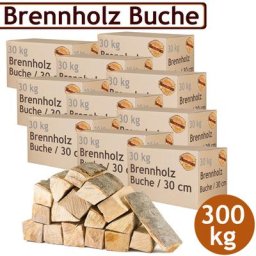 Brennholz Kaminholz Holz 5 - 500 kg Für Ofen und Kamin Kaminofen Feuerschale Grill Buche Feuerholz
