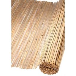 Nature Garten-Sichtschutz Windschutz - Sichtschutzstreifen Bambus 1x5 m BV616865 Bonnevie Beige