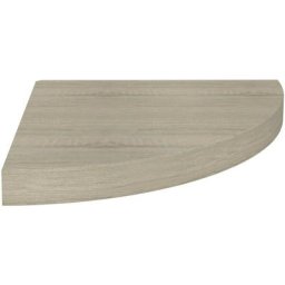 Eck-Schweberegal Eichefarben 35x35x3,8 cm mdf Vidaxl Braun