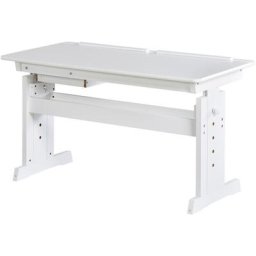 Studiertisch Schreibtisch Computer Stand Laptoptisch Höhenverstellbar 5-Stufig mit Schublade mdf