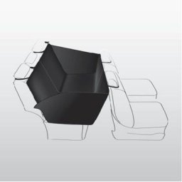 Auto-Schondecke für Hunde 150x135 cm Schwarz 1348 Trixie Schwarz