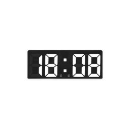 Große intelligente digitale Wanduhr APP-Steuerung Zeit/Datum/&Sound aktivieren & Countdown-Funktion