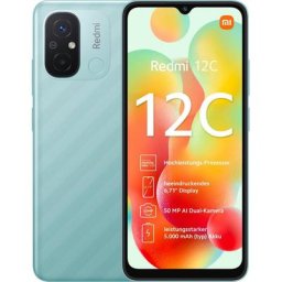 Xiaomi Redmi 12C 4GB+128GB Smartphone (17 cm/6,71 Zoll, 128 GB Speicherplatz, 50 MP Kamera)