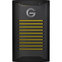 SanDisk Professional G-DRIVE ArmorLock externe SSD (2 TB) 1000 MB/S Lesegeschwindigkeit, 1000 MB/S Schreibgeschwindigkeit