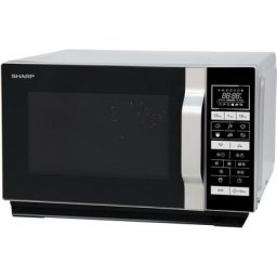 Sharp Mikrowelle R860S, Grill und Heißluft, 25 l