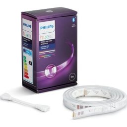 Philips Hue LED Stripe White & Color Amb. LightStrip Plus 1m Erweiterung, Philips Hue Lightstrip + Erweiterung, beeindruckende Flexibilität