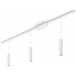 Philips Hue LED Pendelleuchte Perifo, Dimmer, LED fest integriert, Farbwechsler, Schienensystem