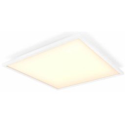 Philips Hue LED Deckenleuchte Aurelle, Dimmfunktion, LED fest integriert, Warmweiß, 30x30x4,6