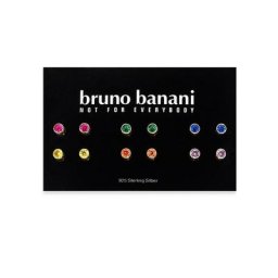 Bruno Banani Ohrstecker-Set Regenbogen, B0025S/90/I7/1, B0025S/90/I7/2 (Set, 12-tlg), mit Zirkonia (synth)