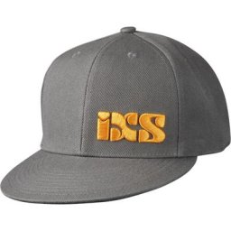 IXS Basic Cap grau/orange Onesize 2023 Accessoires