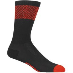 Giro Comp High Rise Socken schwarz/rot L | EU 43-45 2023 Socken