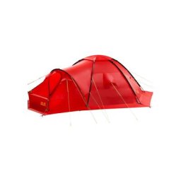 Jack Wolfskin Antarctica Dome Kuppelzelt 3 Personen one size rot peak red