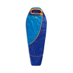 Jack Wolfskin Grow UP Moonrise Schlafsack für Kinder left blau active blue