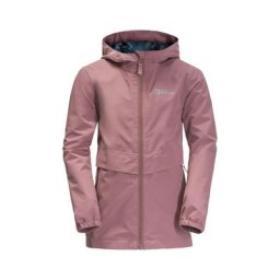 Jack Wolfskin Malima Jacket Girls Regenjacke Kinder 164 ash mauve ash mauve