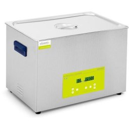 Ultraschallgerät Degas Ultraschall Reiniger Ultraschallreiniger 30 l 600 w - Silbern, Weiß