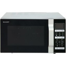 Sharp - R860S Mikrowelle mit Grill und Heißluft 3-in-1