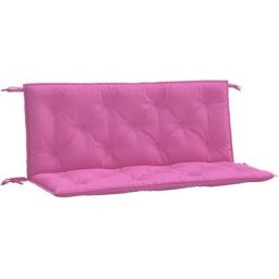 Vidaxl - Gartenbank-Auflagen 2-tlg. Rosa 120x50x7 cm Stoff Rosa