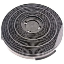Ersatzteil - Kohlefilter rund, Typ 34 255 mm 290 g (Stück) - Whirlpool juno, spring ram, aeg,