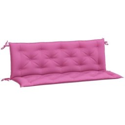 Vidaxl - Gartenbank-Auflagen 2-tlg. Rosa 150x50x7 cm Stoff Rosa