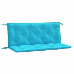 Vidaxl - Gartenbank-Auflagen 2-tlg. Türkis 120x50x7 cm Stoff Türkis