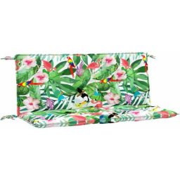 Vidaxl - Gartenbank-Auflagen 2-tlg. Mehrfarbig 120x50x7 cm Stoff Mehrfarbig