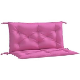 Vidaxl - Gartenbank-Auflagen 2-tlg. Rosa 100x50x7 cm Stoff Rosa