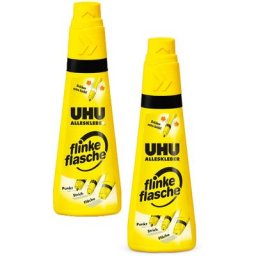 UHU - 2 x Alleskleber flinke flasche 90g