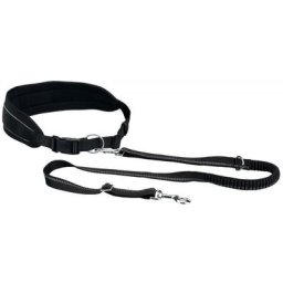 Jogginggürtel für Hunde Größe m Schwarz 12767 Trixie Schwarz