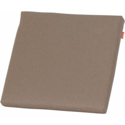 Siena Garden - aster Sitzkissen / Hockerauflage Dessin Fish Bone braun, 100 % recyceltes Polyester