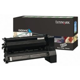 Lexmark 15G041C Toner cyan original - passend für Lexmark Optra C 760 Series