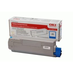 OKI 43865723 Toner cyan original - passend für OKI C 5950 DTN