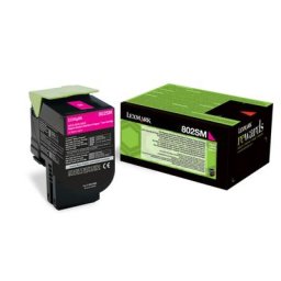 Lexmark 802SM / 80C2SM0 Toner magenta original - passend für Lexmark CX 410 e