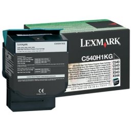 Lexmark C540H1KG Toner schwarz original - passend für Lexmark Optra C 540 N