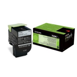 Lexmark 702K / 70C20K0 Toner schwarz original - passend für Lexmark CS 410 dn