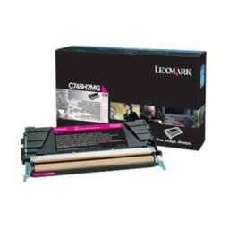 Lexmark C748H2MG Toner magenta original - passend für Lexmark C 748 DE