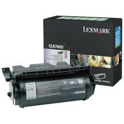 Lexmark 12A7460 Toner schwarz original - passend für Lexmark Optra T 634 N