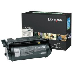 Lexmark 12A7465 Toner schwarz original - passend für Lexmark T 632