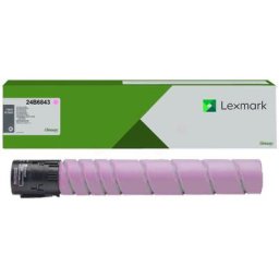 Lexmark 24 B 6843 Toner magenta original - passend für Lexmark XC 9225