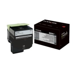 Lexmark 800X1 / 80C0X10 Toner schwarz original - passend für Lexmark CX 510 dhe