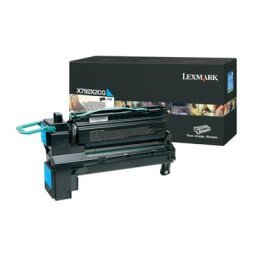 Lexmark X792X2CG Toner cyan original - passend für Lexmark X 792 DTE