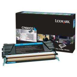 Lexmark C746A1CG Toner cyan original - passend für Lexmark C 746 N