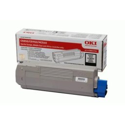 OKI 43865724 Toner schwarz original - passend für OKI C 6150 Series