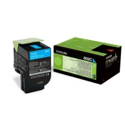 Lexmark 802C / 80C20C0 Toner cyan original - passend für Lexmark CX 410 e