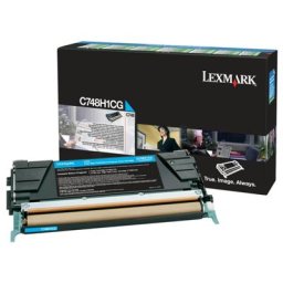 Lexmark C748H1CG Toner cyan original - passend für Lexmark C 748 E