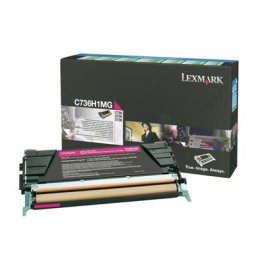 Lexmark C736H1MG Toner magenta original - passend für Lexmark C 736 N
