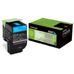 Lexmark 802CE / 80C20CE Toner cyan original - passend für Lexmark CX 410 de