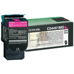 Lexmark C544X1MG Toner magenta original - passend für Lexmark X 544 DTN