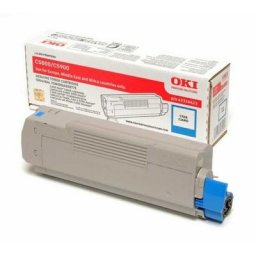 OKI 43324423 Toner cyan original - passend für OKI C 5900 CDTN